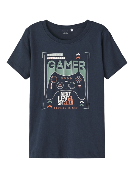 Billede af NAME IT T-shirt Bert Dark Sapphire